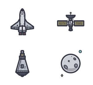How to Create a Set of Space Icons Using Adobe Illustrator