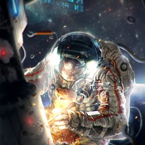How to Illustrate an Astronaut in Photoshop