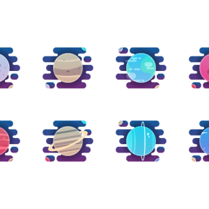 How to Create a Solar System Planets Icon Pack in Adobe Illustrator