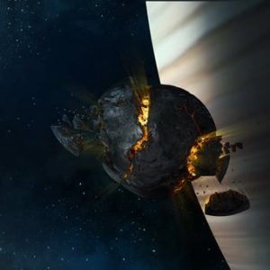 Amazing Timelapse of Exploding Planet Illustration